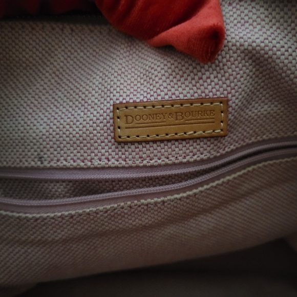 Dooney & Bourke Beige Satchel - Picture 6 of 14